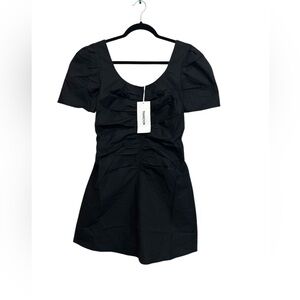 NWT Thakoon Ruched Open Back Mini Dress